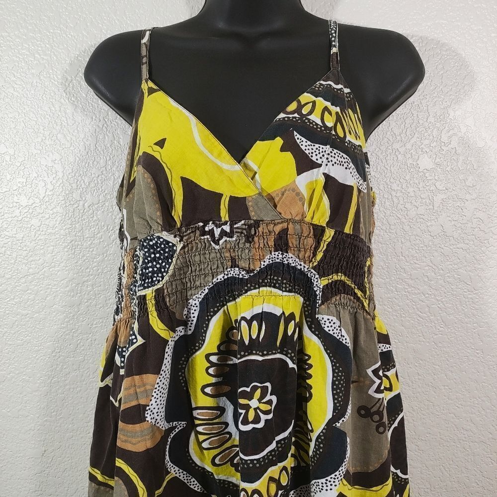 Speed Central New York Multicolor Sleeveless Floral Maxi Dress #3